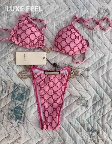 Gucci ⚜️ Chanel ⚜️Dior⚜️ Versace ⚜️ Бански , снимка 17 - Бански костюми - 54691266