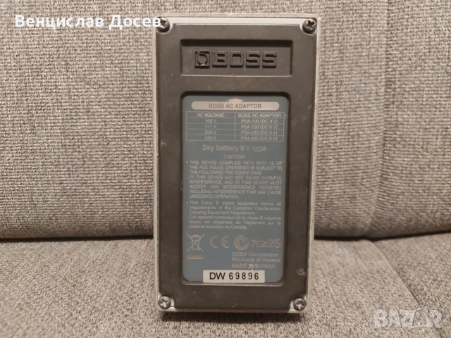 BOSS Super Octave OC-3, снимка 7 - Китари - 55094213