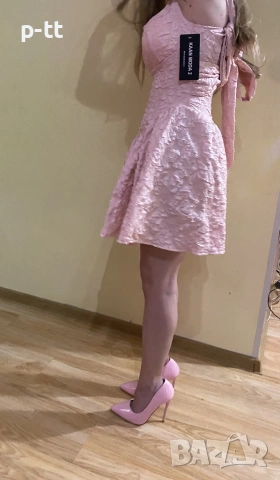 Дамска нежна рокля , снимка 10 - Рокли - 53975594