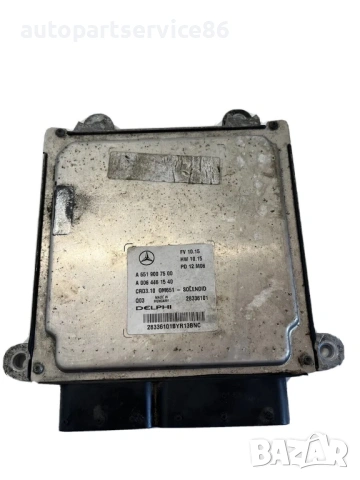 Електронен блок управление двигател (ECU) за Mercedes W212 2.2 CDI (2012) A6519007500