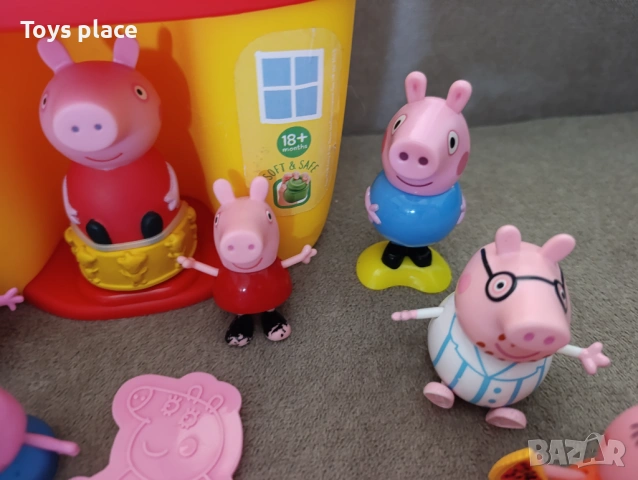 Голям лот оригинални играчки Пепа Пиг Peppa pig , снимка 6 - Фигурки - 54797408