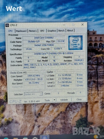 HP 250 G6 I3 6006u, снимка 3 - Лаптопи за работа - 54770062