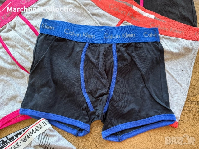 Мъжки боксерки Calvin Klein, Dsquared, снимка 4 - Бельо - 54453136