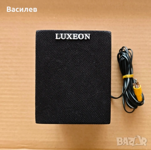 2 броя  Тонколонки LUXEON 5W / 4Ω с  кабел – работещи, снимка 3 - Тонколони - 54579228