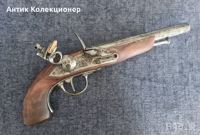 Кремъчен пистолет, Реплика, снимка 5 - Антикварни и старинни предмети - 55681041