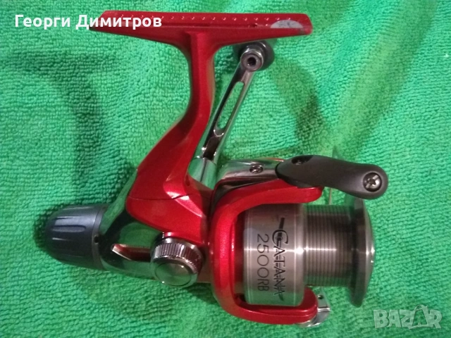 Макара Shimano Catana 2500 RB с добавен лагер и шпула, снимка 2 - Макари - 54226446