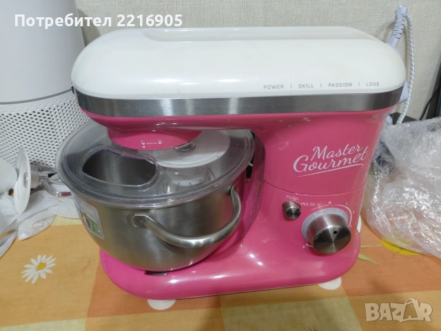 Планетарен миксер, снимка 2 - Миксери - 54328933