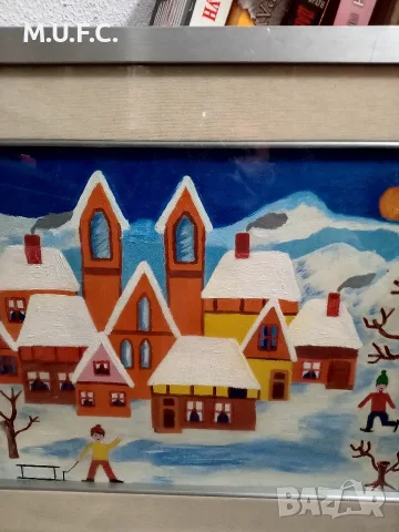Картина масло 1989 подпис , снимка 16 - Антикварни и старинни предмети - 55638062