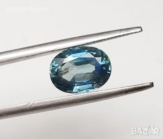 Естествен Сертифициран Син Сапфир от Мадагаскар – 1,92 карата!, снимка 11 - Други - 53967249