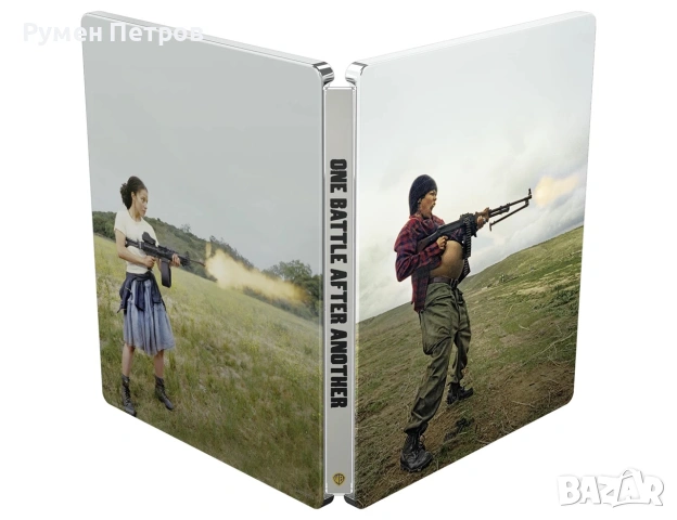 нов 4K + 2 Blu Ray Steelbook - ONE BATTLE AFTER ANOTHER - - без БГ субтитри - 6 OSCAR награди 2025, снимка 2 - Blu-Ray филми - 55089683