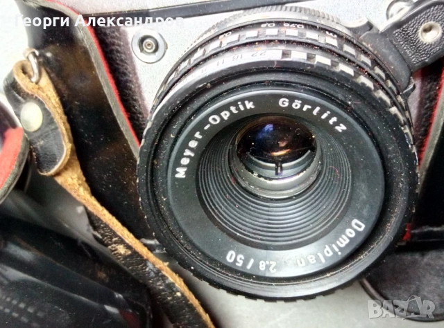 Стар ЛЕНТОВ ФОТОАПАРАТ Exa Ia Ihagee Dresden ГДР КРАСОТА !, снимка 7 - Антикварни и старинни предмети - 54223060