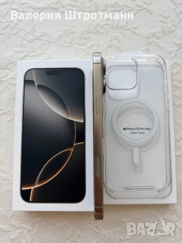 iPhone 16 Pro Max , Natural Titanium, 256gb, снимка 4 - Apple iPhone - 54510285