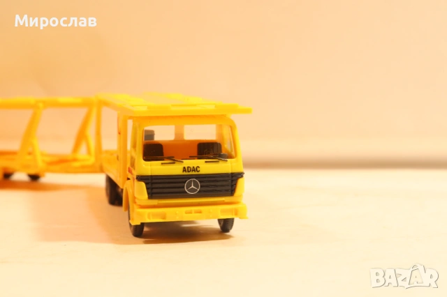 WIKING H0 1/87 MERCEDES ADAC АВТОВОЗ КАМИОН КОЛИЧКА МОДЕЛ, снимка 4 - Колекции - 54222789