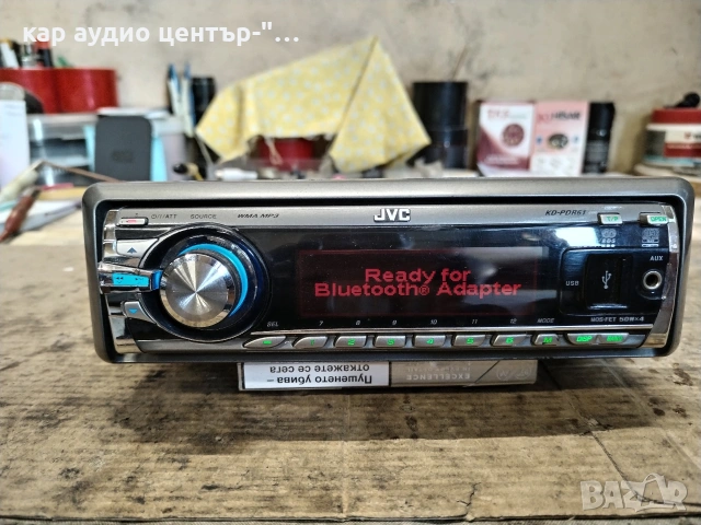 JVC KD-PDR61, CD-USB-Receiver , снимка 3 - Аудиосистеми - 54662283