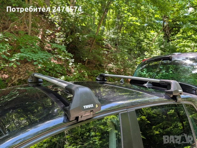 Напречни греди за багажник Thule WingBar Edge Clamp, снимка 2 - Аксесоари и консумативи - 54711342