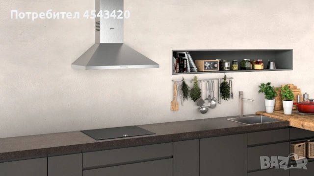 Абсорбатор/аспиратор/ширм NEFF 75 см., снимка 2 - Абсорбатори - 54753105