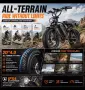 НОВ Електрически Велосипед мотор BK20 (1000W, 48V 20Ah,50km/h) FatBike E Bike , снимка 5