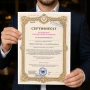 6657 Подарък за влюбени Любовен сертификат, оригинален подарък грамота, A4, снимка 2