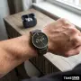Watx and Colors Chronograph Black/Yellow + Earbuds, снимка 4