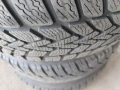 Зимни гуми комплект с метални джанти и тасове VW golf 7, снимка 8