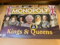 Monopoly Kings and Queens UK edition настолна игра, снимка 1