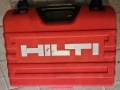 Оригинален акумулаторен ъглошлайф Hilti AG 4S-A22 – 22V, батерия 8.0Ah, зарядно и куфар, снимка 2