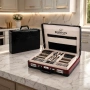Прибори за хранене 72ч. Bohmann BH 5946 MR, куфар, неръждаема стомана, снимка 5