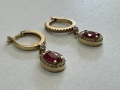 Златни дамски обеци 14K – 3,74гр, снимка 5