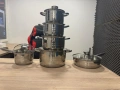 Комплект тенджери от неръждаема стомана , снимка 1