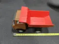 СТАРА РЕТРО СОЦ СССР МЕТАЛНА ИГРАЧКА КАМИОН САМОСВАЛ, снимка 7