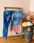 ZARA Дънков аутфит + Подарък стилна риза, снимка 2