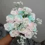 букети от сапунени рози и изкуствени цветя , снимка 1