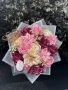Вечен букет от сатенени цветя, снимка 2