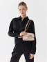 Дамска чанта PINKO Love One Mini DC в розов цвят, снимка 2
