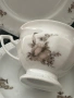 Rosenthal Maria - 6 броя троен сет с декор  „Sepia rose”, снимка 8