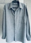 Белгийска мъжка риза Alfa Shirts, Glacier Gray, немачкаема материя - XL/XXL, снимка 5