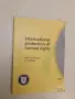 International protection of human rights – Rebecca M. M. Wallace, Anne Holiday (2004), снимка 1