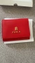 Червено портмоне Furla естествена кожа, снимка 1