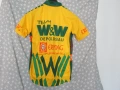 НОВО с етикети джърси CUORE Switzerland Diamond Gold Jersey Колоездене Santini SMS jersey, снимка 4