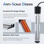 Нов Електрически потопяем нагревател за вода BSEED, 2000 W, бързо нагряване, снимка 4