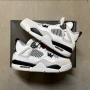 👟Nike Air Jordan 4 White Black 36 37 39 45 46 , снимка 2