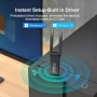 Адаптер WiFi 6 AX1800 USB 3 WiFi Adapter Dual Band 2.4/5GHz  MU‑MIMO WPA3, снимка 12
