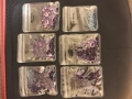 Аметисти 179бр. Размери 10х8х5мм и 20бр. Топаз 6х4х3мм , снимка 4