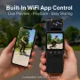 Acuvar Mini Clip-On телесна камера 1080P с 360° , снимка 7