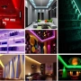 RGB LED лента 5 метра с дистанционно управление – водоустойчива, с 20 цвята и светлинни ефекти, снимка 5