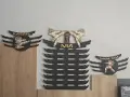 Персонализирана поставка, закачалка, стойка за колани за бойни изкуства и други, снимка 3