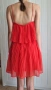 Къса червена солей рокличка Zara, XS, снимка 4
