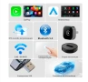 Адаптер 2-в-1 за Wireless CarPlay и Android Auto, Преобразува Кабелна Връзка в Безжична, Plug & Play, снимка 3