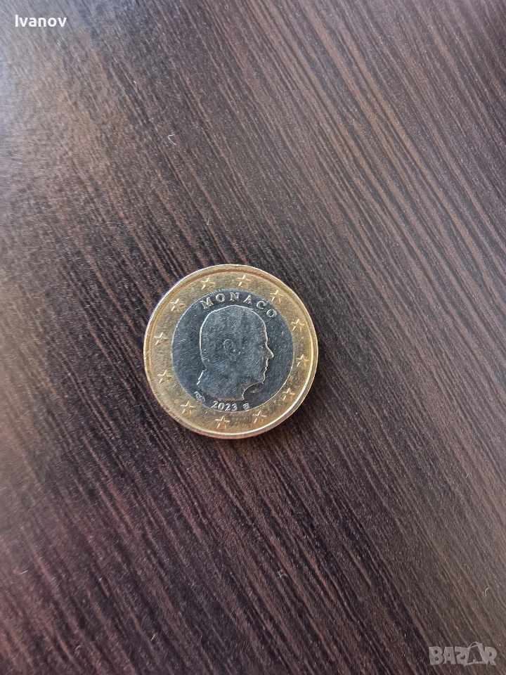 Монета 1 евро Монако , снимка 1
