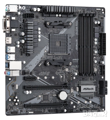 Дънна платка Asrock b450m pro4 r2.0